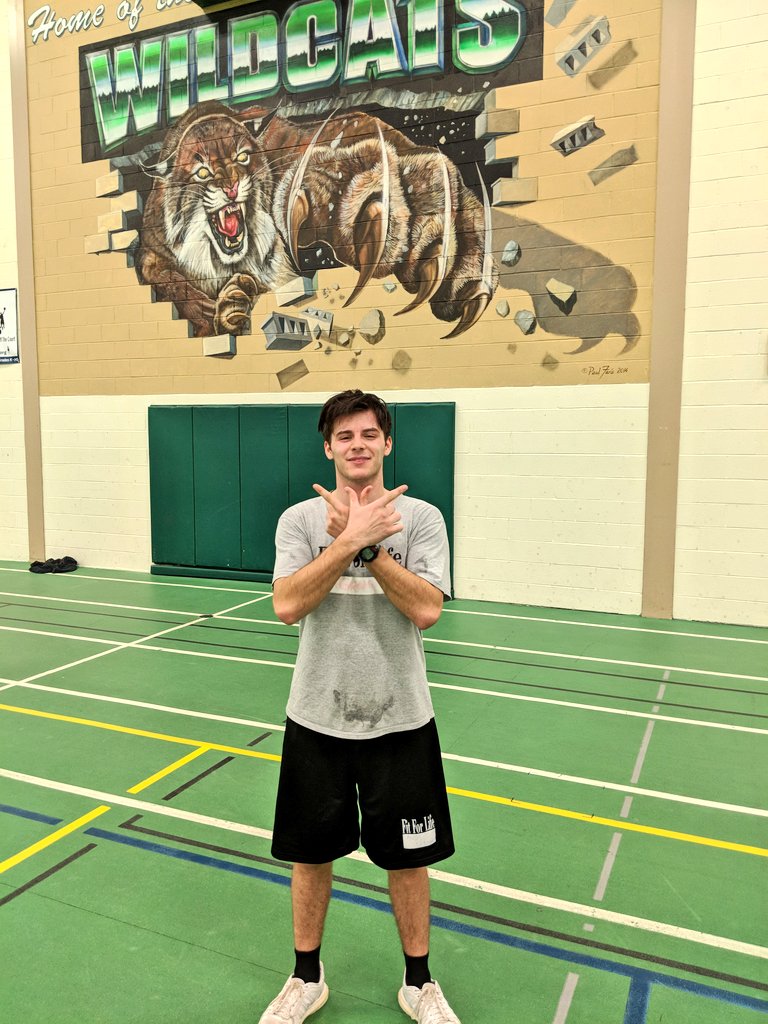 PCHSPhysEd's tweet photo. HISTORY. Congratulations to @andrit551 for breaking the record for most minutes in the target heart rate zone in a single class period! 55 minutes in the zone!! 😅😼🏃💪♥️🐐 #legend #sweatmaster https://t.co/Ug2VHDJ2GI