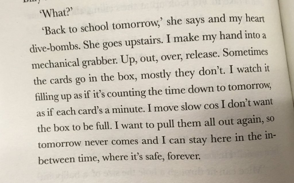Hard to pick a favourite line from a book bursting to the gills with amazing lines (see what I did there) but this paragraph is an easy second, just after “You brought balls on your first day?”