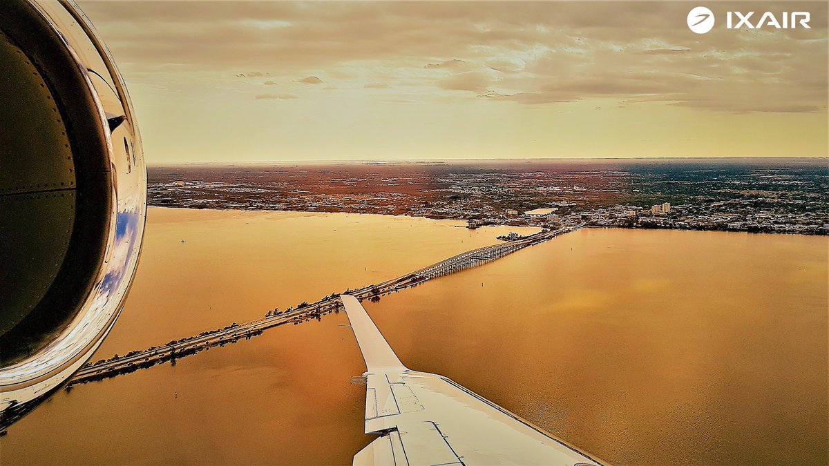 iXAir's tweet photo. Pictures directly from our crew in Florida of this beautiful Phenom 300 and there first flight with him. Let's dream. #businessjets #luxury #Phenom300 #Embraer #Paris #LFPB #avgeeks #new #VIP #dream https://t.co/z5a7XTevu4