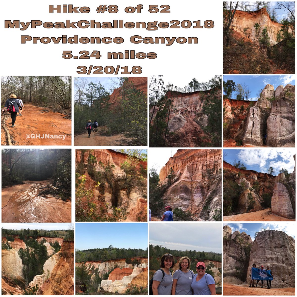 GHJNancy's tweet photo. Amazing hike today!!!
#GeorgiaPeakers
#MyPeakChallenge2018
My Hike #8 of 52 

@misty_maggie @thespachickjess 

@Sheugs @ladybay8 @pjl24 @sarahjaswim @Ilschen67 @emeyer2610 @Evaaa85 @DutchSassenach @Emmalines_Mom @barbaramills1 @ElenaFadeeva3 @cecynor @rthacarr @rosannefrank25 https://t.co/A6YJhbCFYi