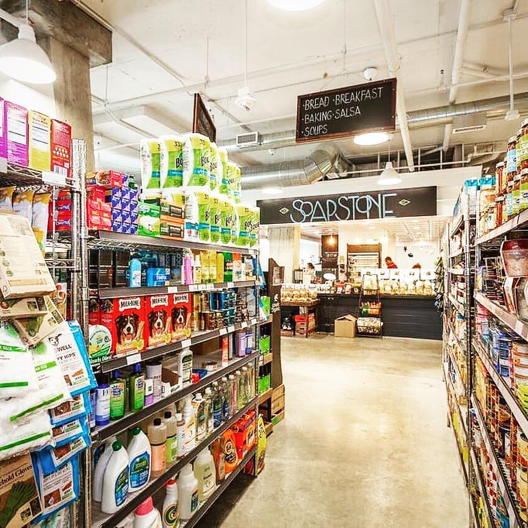 Time to stock up y'all @soapstonemarket ❄️🍷🍫🍕🌮🍔🍝🥗🍺#tacotuesday #snow #firstdayofspring