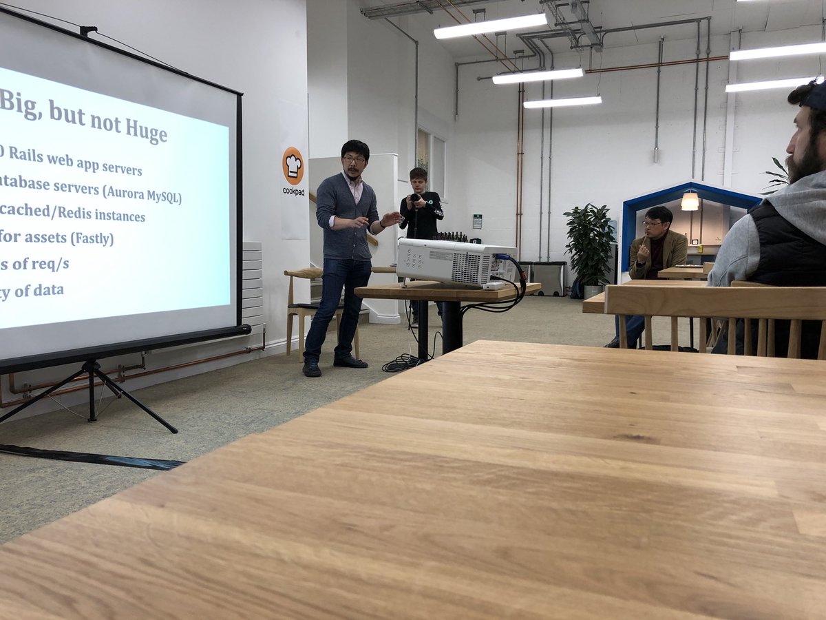 lewispb's tweet image. Really enjoyed #greatwesternrails tonight with rice wine from Japan and .@yukihiro_matz and all of the .@cookpad_dev folk! Thank you! 😊 #greatwesternrails #bathruby