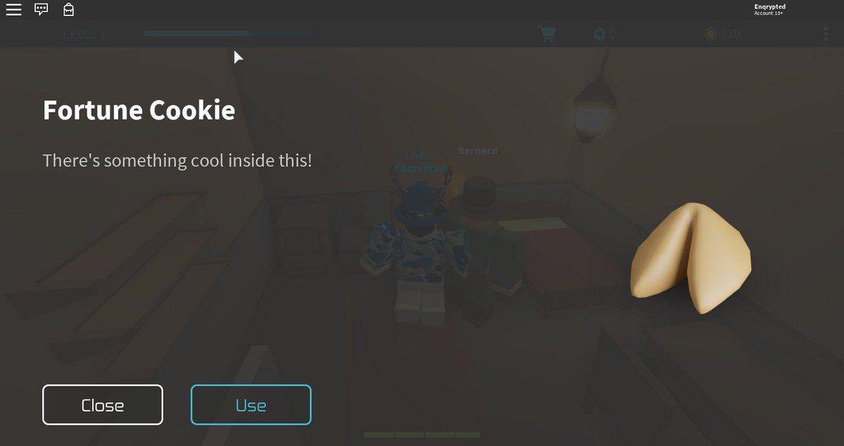 Enqrypted On Twitter Roblox Readyplayerone Crystalkey I M Getting Closer And Closer To Finding The Crystal Key I Managed To Decode The Morse Code And Found This Fortune Cookie They Made It Super - closer code roblox