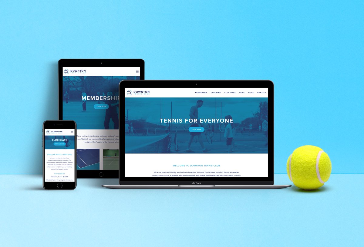 It's not just our courts that are being resurfaced. Check out the new Downton Tennis Club website - downtontennisclub.com