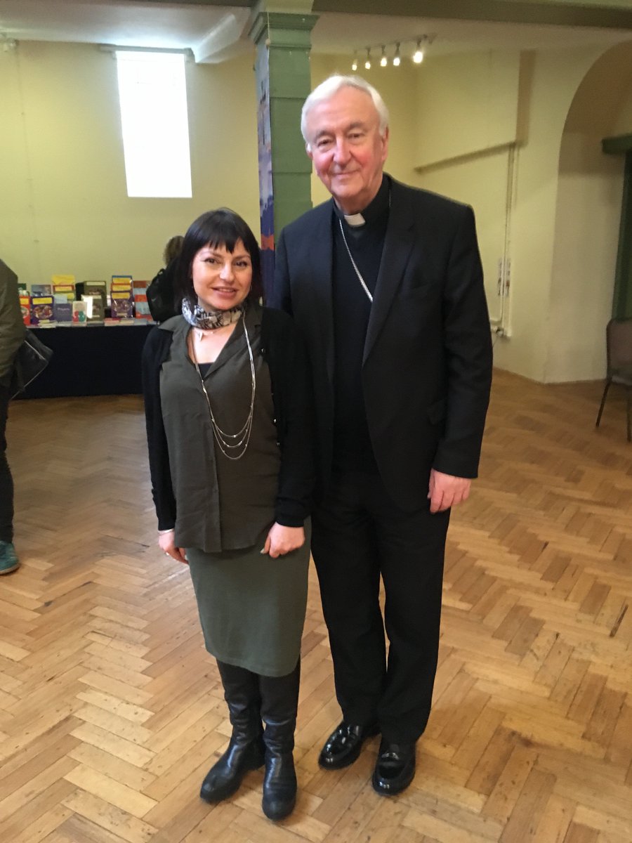 Such an honour to meet Cardinal Vincent Nichols , Archbishop of Westminster at the Redemptorist INSET session