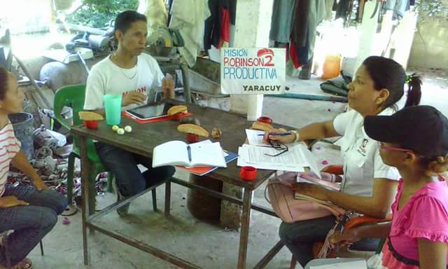 de_borras's tweet photo. @misioneducubana , @MROBINSONYARA, @MisionRobinsonvzla ,#Cuba. Misiòn Robinson, Yaracuy, preparaciòn y acompañamiento a la formadora de la Escuela de Formaciòn Productiva Robinsionana del Estado para  consolidar las fortalezas de la Misióń. https://t.co/TR6L0KCu4L