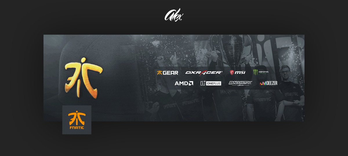 alexdelos_'s tweet photo. Twitter Revamp for @FNATIC
@7Blur / Feedback, RT's &amp; Like is appreciated.

See more works: https://t.co/loqvlswbWY https://t.co/VCHvAuGUh2