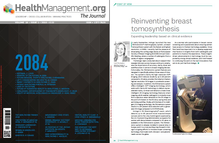ehealthmgmt's tweet image. The #3Dimensions system results in a 45% #DoseReduction with a generated 2D image compared to 2D FFDM alone  @Hologic  iii.hm/hs1