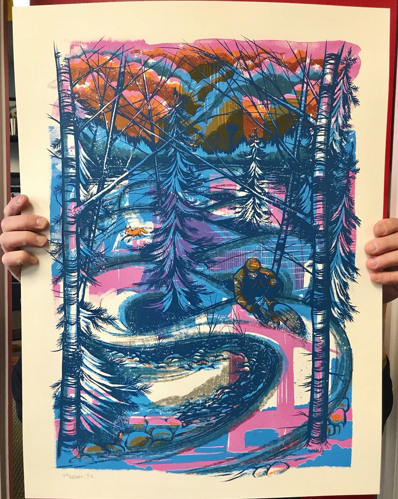 AdamTurman's tweet image. Minnesnowta sure shows Spring whose boss, and so do these prints. Happy #testprint Tuesday! Available online for a limited time - #oneofakind #snowfall #firstdayofspring2018