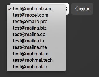 mohmalemail's tweet image. Now, you can create emails with the domain
@mohmal.com