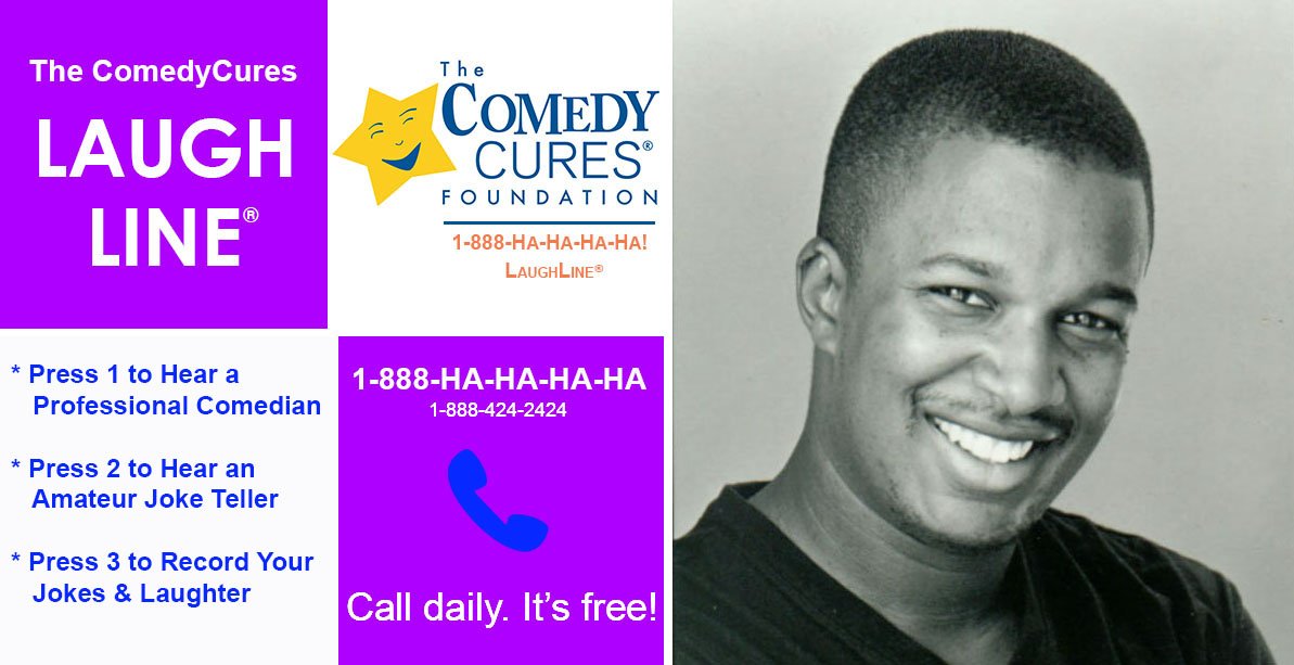 Need A #Laugh Right Now? Check out our @ComedyCures fav @rickyounger Call our #free #comedycures #LaughLine daily 1-888-HA-HA-HA-HA