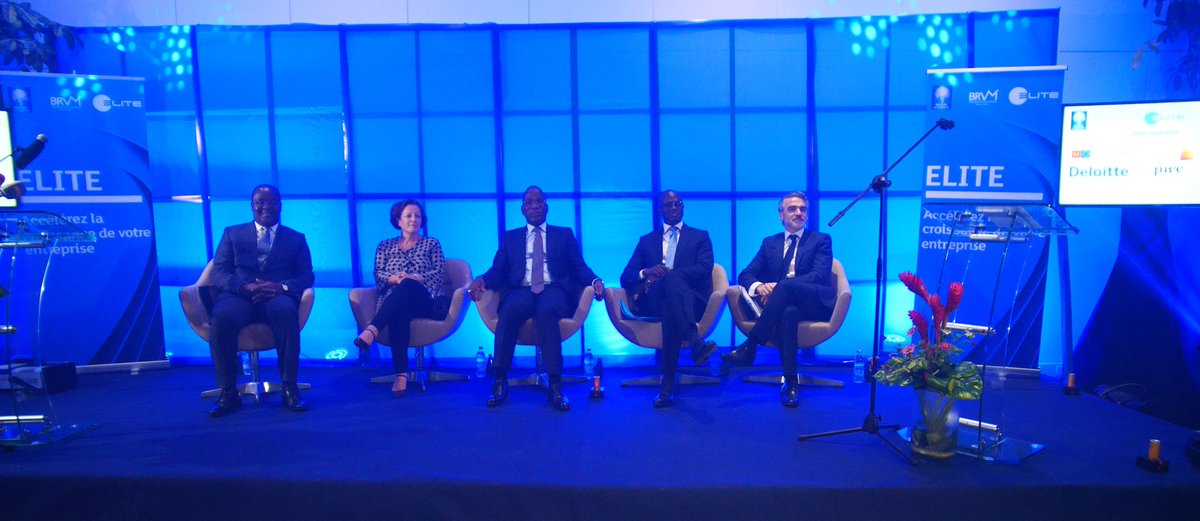 BoursedeCasa's tweet photo. #ELITEBRVMLounge #weareELITE #ELITEConnect @_ELITEGroup_Félicitations aux 10 entreprises de la zone UEMOA qui ont rejoint ELITE BRVM LOUNGE lancé par la @BRVM_UEMOA, @BoursedeCasa et @LSEplc à Abidjan. https://t.co/ohMFxoC3bq