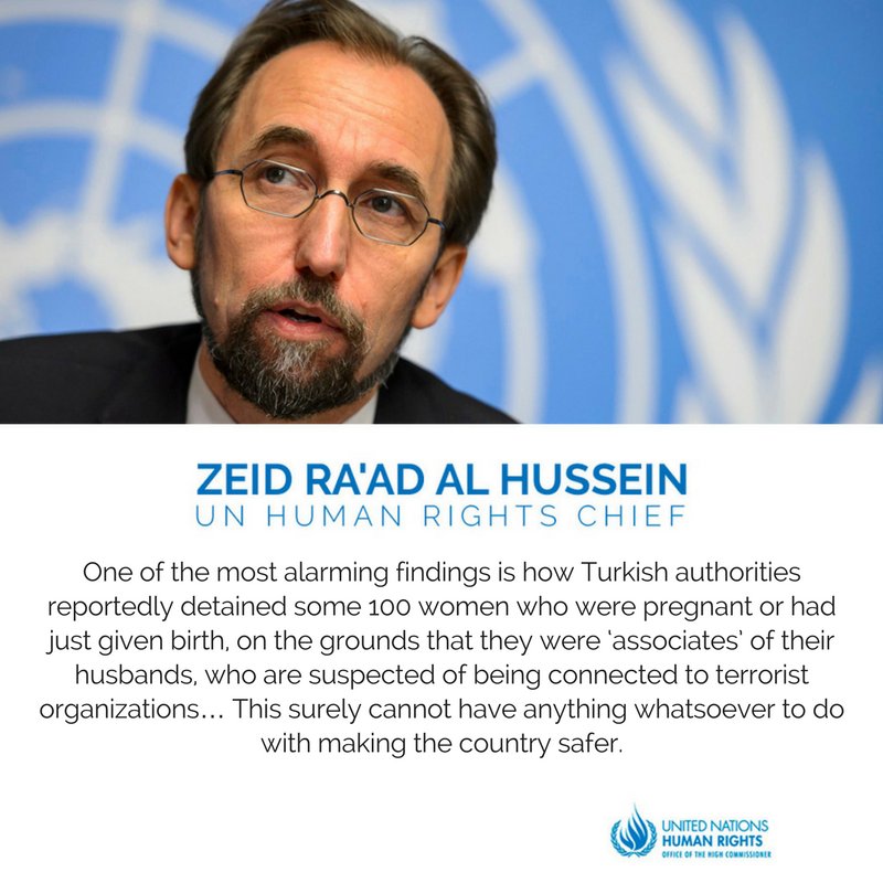 TurkeyPurge's tweet photo. UN calls on Turkey to end state of emergency, torture, ban on purged civil servants || https://t.co/dK4G6ZIhes https://t.co/0Xuz5ptCgk