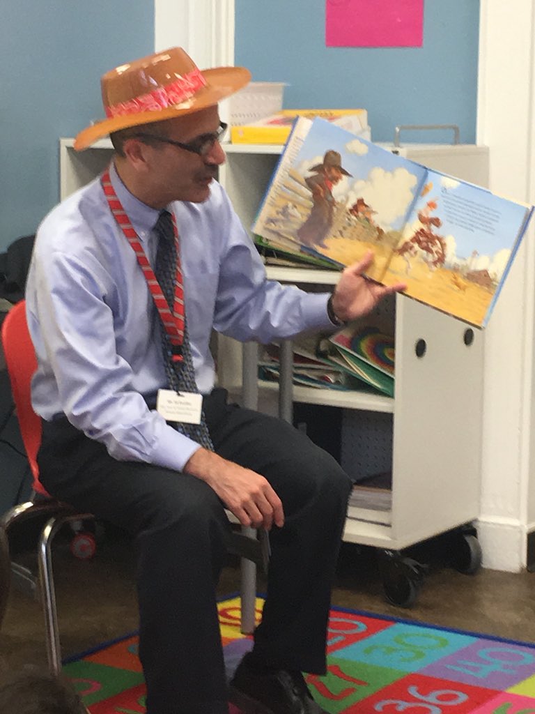 Our guest reader for PARP! How lucky are we?!