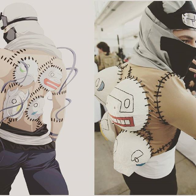 LucaTrivez1706's tweet photo. #cosplayvscharacter #akatsuki #cosplay #cosplayer #italiancosplay #italiancosplayer #anime #narutoshippuden #kakuzu #kakuzuakatsuki #akatsukimember #narutolover #naruto #hearts #narutoworld #japan #japanworld My cosplay vs character:Kakuzu from Naruto Shippuden https://t.co/2zh4a0SRQg