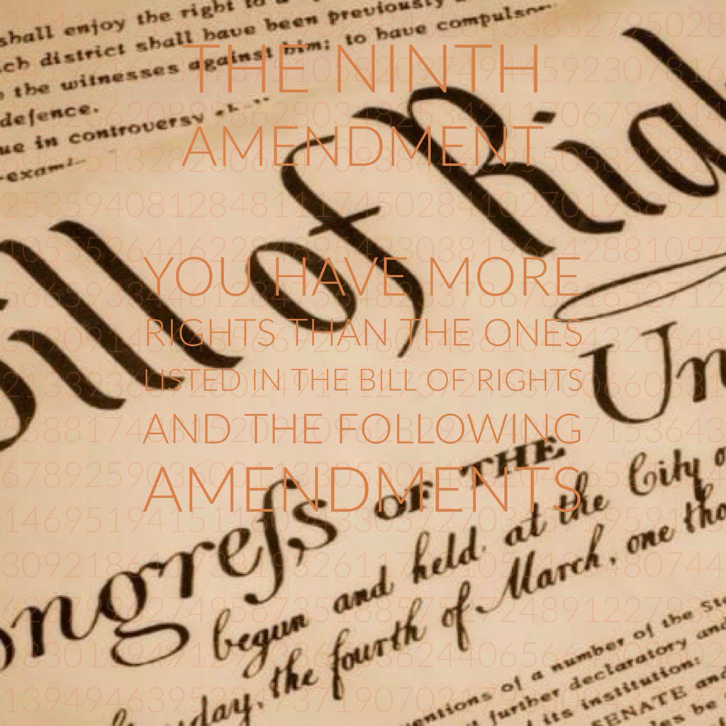 JakeR_bcds's tweet photo. The Ninth Amendment #BCDSHist7 https://t.co/iOvwURZ4dC