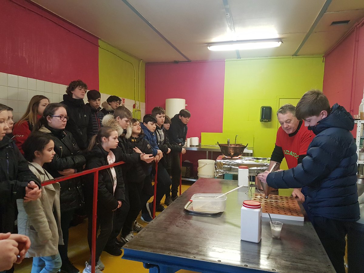 BeckMFL's tweet image. At the sweet factory