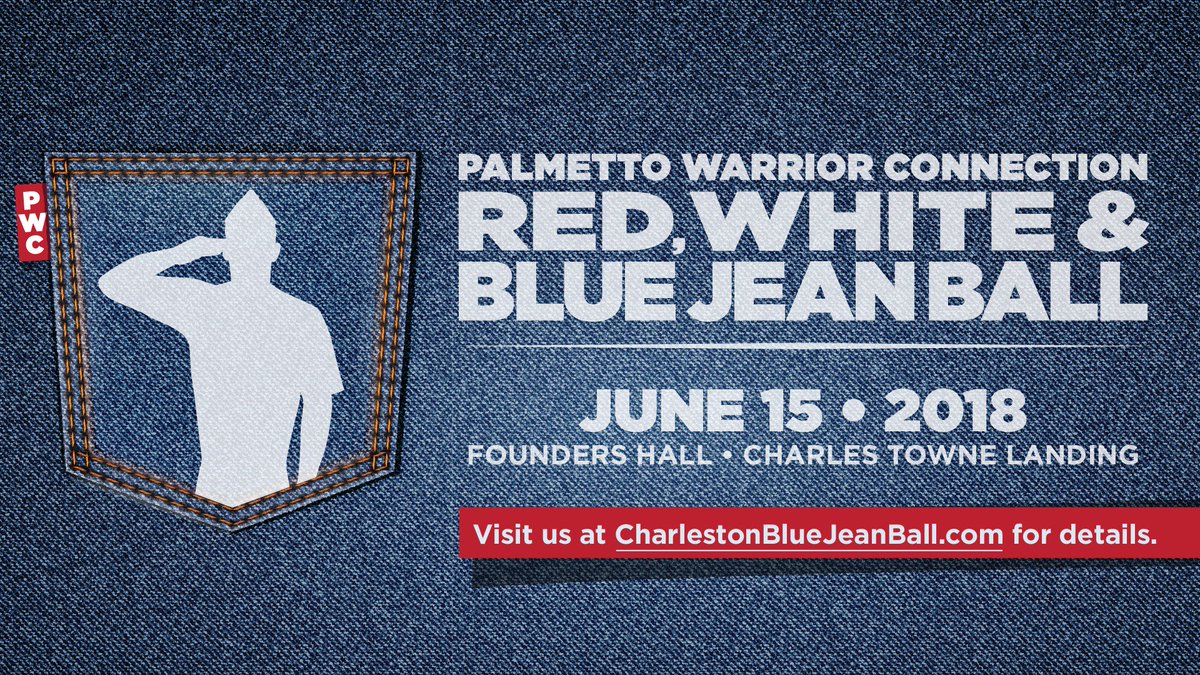 SAVE THE DATE! Our second-annual Red, White &amp; Blue Jean Ball is scheduled for Friday, June 15! #CHSEvents #PWC #Veterans
