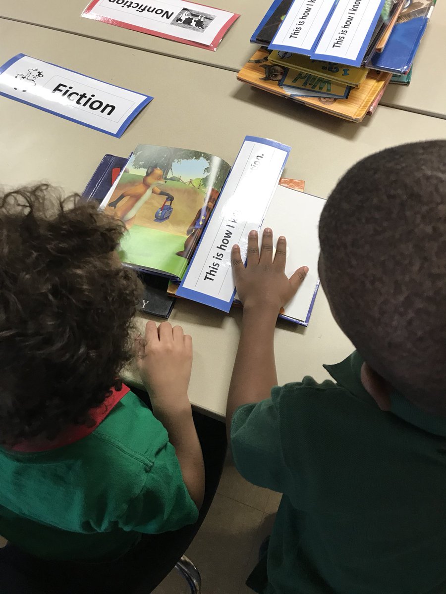 rubyrockets615's tweet image. Future Ready Framework- 21st Century Skills-While involved in a fiction/nonfiction book sort, kindergarten students not only show that they know the difference between these but can show EVIDENCE inside the book!  #futurereadylibrary #mnpslibhack