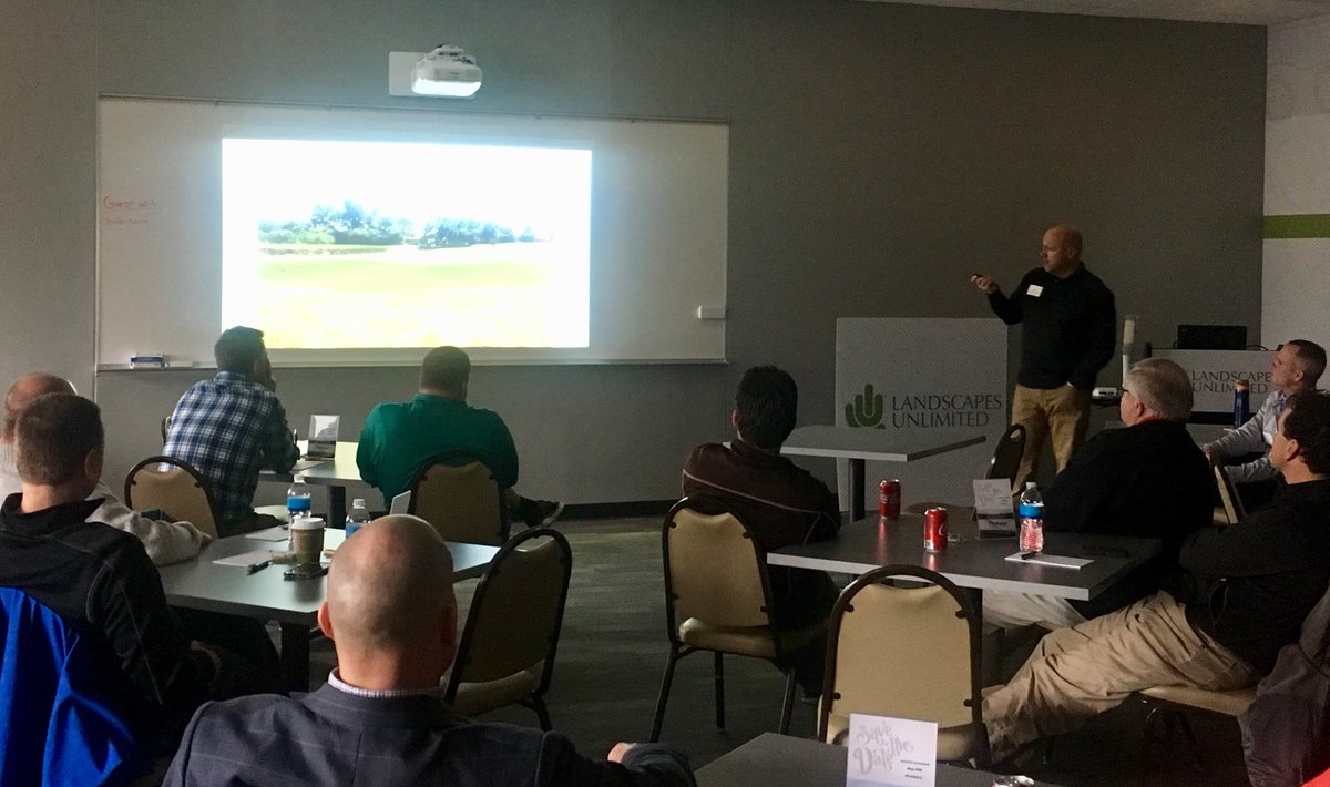Thanks @ahrenwondy for sharing about your “problem green” during our  Quick Hitter series! #springmeeting @PC_OmahaTurf @TPC_Omaha