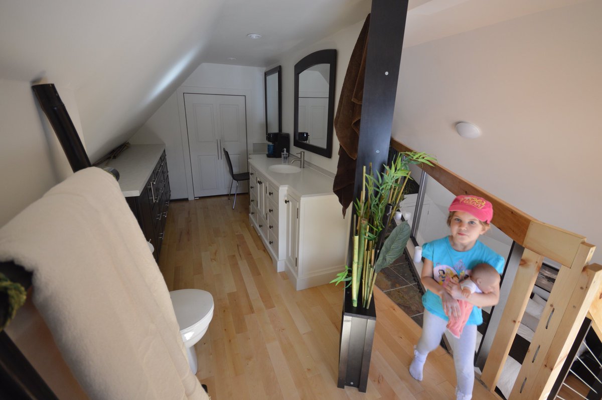prorenosnl's tweet photo. When the renovations are finished it’s usually just the parents who are excited, but as you can see from her face, this delightful little girl was super excited about her new space! https://t.co/3wSdTwpFjR