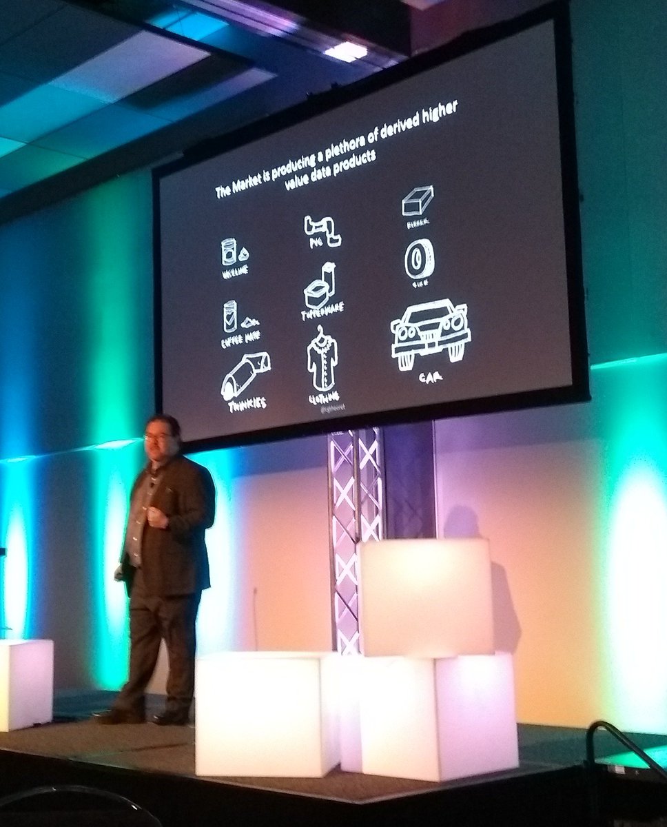 reelyActive's tweet photo. "Head of #product is the most valuable yet undervalued role in a business" - @cgtheoret at #Datavore2018 Agreed! Rare are those with all the skills to lead a #product to #ProductMarketFit! Love the #data as #oil analogy. https://t.co/TeJ8AHUfxn