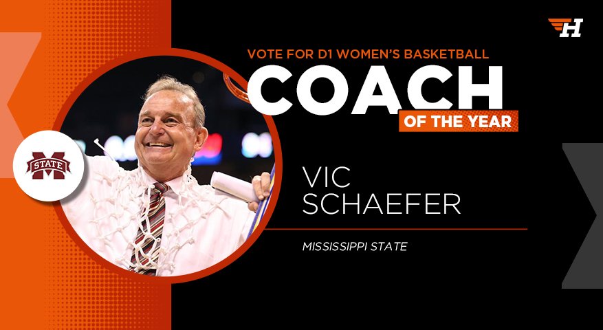 .@CoachVic_MSU had <a href="/HailStateWBK/">Mississippi State Women's Basketball</a> once again on a path to the #FinalFour! Is he the #D1WBB Coach of the Year?

VOTE: hro.io/2ps4Usl #ncaaW