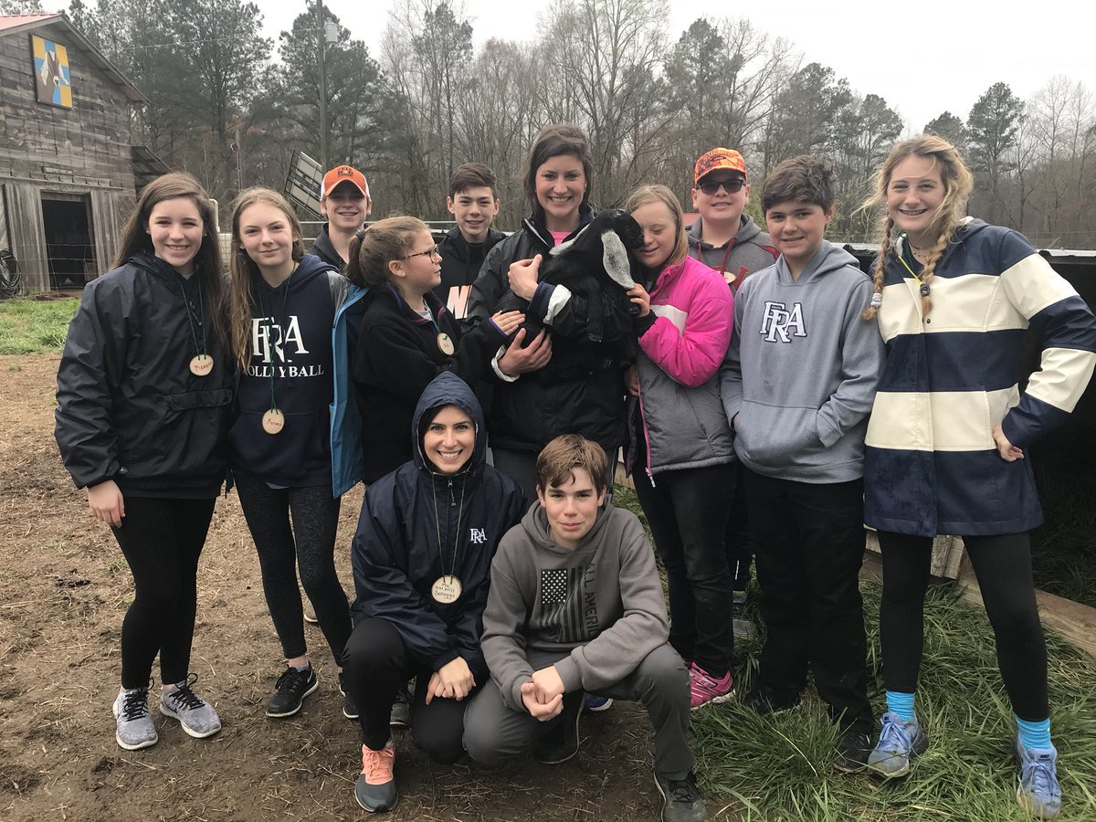 NatWillScruggs's tweet photo. Day 2 of Camp McDowell: weather is rainy, attitudes are sunny π #GOAT #camplife #RootsGroup #compostcake @FRApanthers @FRAHEADofMS https://t.co/b8cNSKBf6l