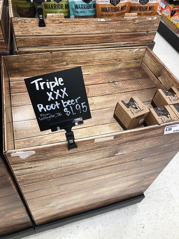 Well, this is sad...we stocked <a href="/TheTripleXXX/">Triple XXX</a> Root Beer in Target in Fishers , IN-they SOLD OUT! Heads up Indy Triple XXX Root Beer fans, we're in these Target stores: Greenwood, Carmel West​ &amp; Southport​! <a href="/Indiana_Grown/">Indiana Grown</a>#Target #makesthirstajoy #boilerup #homeofpurdue