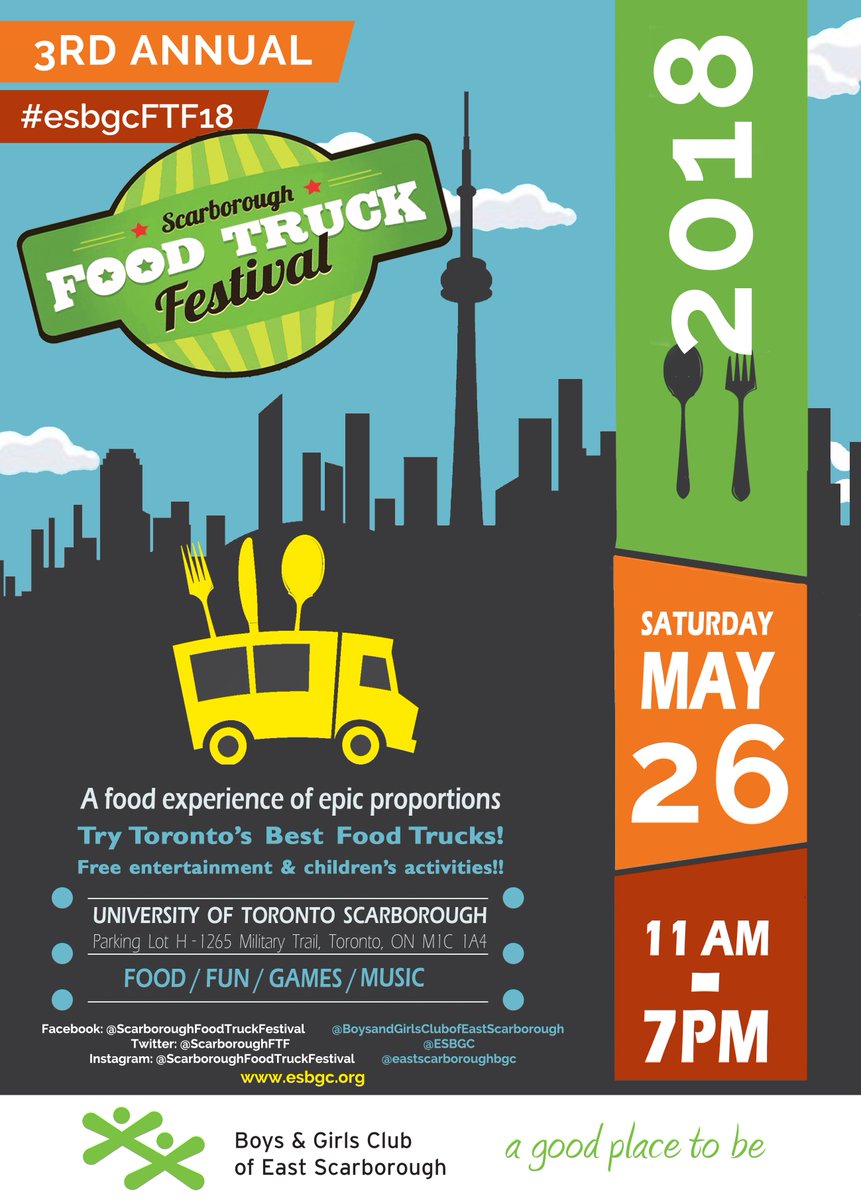 We're coming backkkkkk!!!! #ScarbTO #FoodTrucks