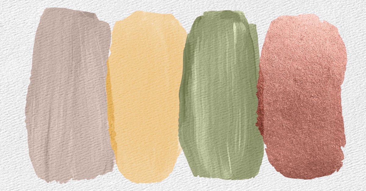 One dreamy wedding color palette. Mushroom + Butter + Olive + Rose Gold > ow.ly/4df930j3ScB