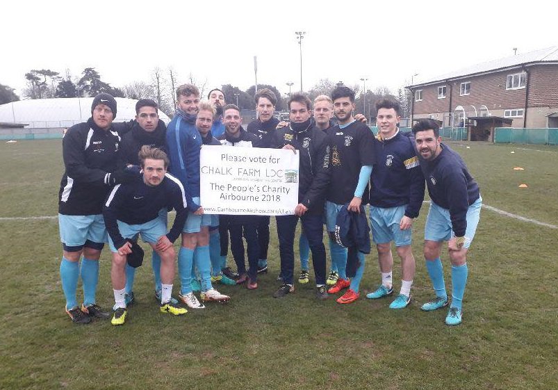 This evenings 'vote for us' comes from some of Eastbourne, East Sussex's finest men, the lovely lads from Eastbourne Town FC. Please vote for us: EastbourneAirshow.com/charity "The People's Charity Airbourne 2018" #airbourne2018 #vote4chalkfarm18 #learningdisabilities