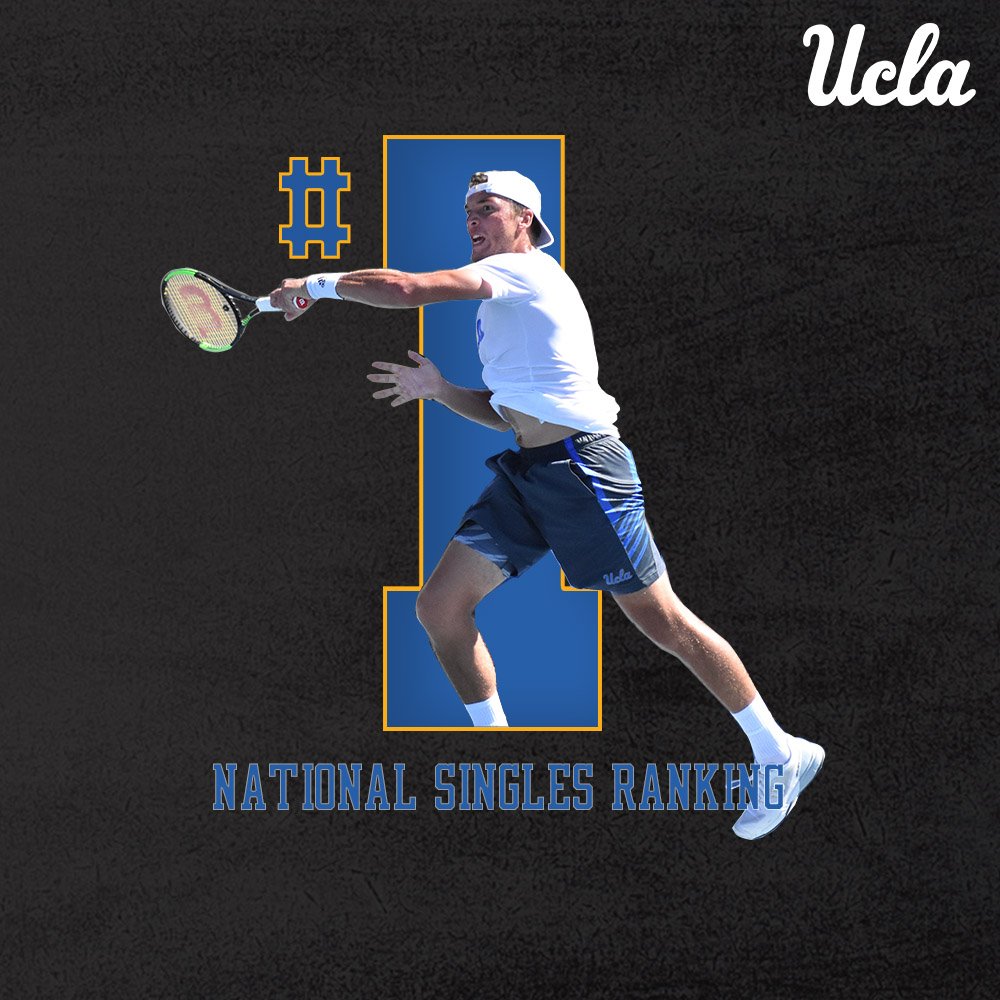 UCLASRH's tweet photo. #UCLA RT "Martin Redlicki of @uclatennis is back on top! #GoBruins https://t.co/y5Ya61M2xO" #SportsRoadhouse https://t.co/uuhfooRxyF