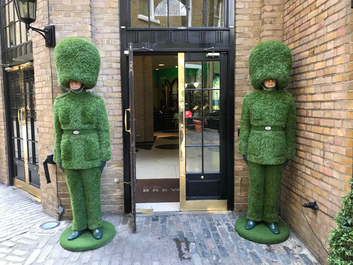 strongbasedrive's tweet image. Artificial grass guards at  @theBreweryVenue ......@The_APL