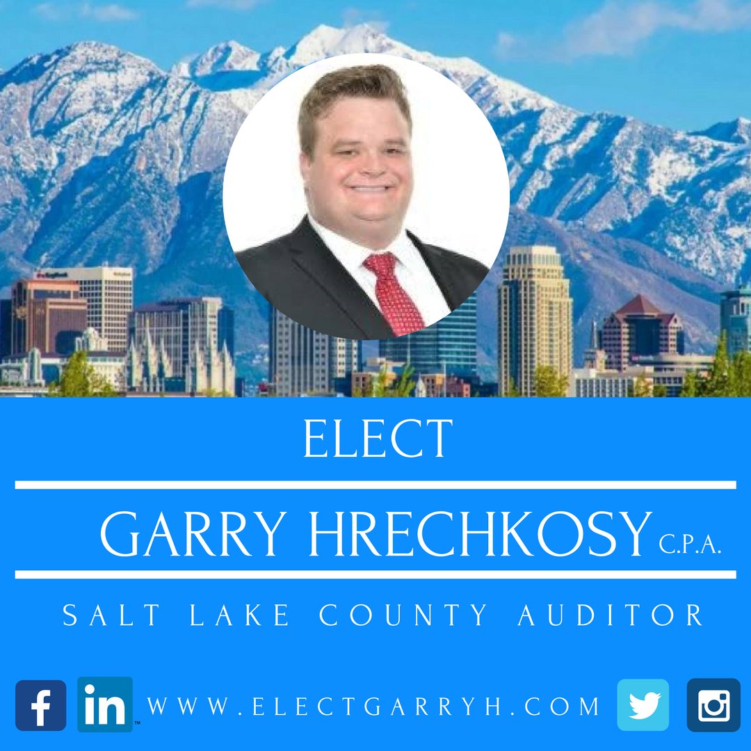 ElectGarryH's tweet photo. He has earned his Certified Public Accountancy (CPA) license in both Utah and California. During his time in public accounting, he has seen the inner workings of numerous businesses and has been in charge of, or managed the audits for, more than 15 companies. https://t.co/TCQ6AQydTc