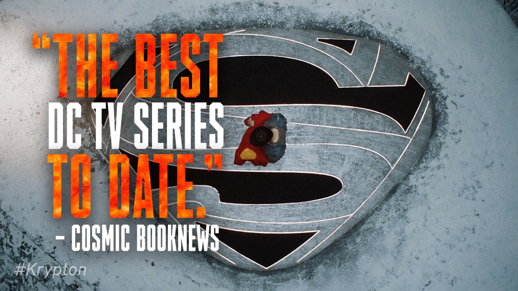 Soon fans will understand why critics can't wait for more #Krypton. 

Watch the season premiere TOMORROW at 10/9c on <a href="/SYFY/">SYFY</a>.