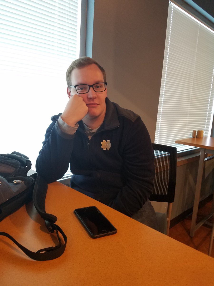 basimonson1's tweet photo. Ryan's not the happiest because he thinks "that the White Sox will go .500 and not make the playoffs, but hopes that the youth on the team will grow". 

#csubbb203_Spr18 #baseball https://t.co/tzGWNfK6bH