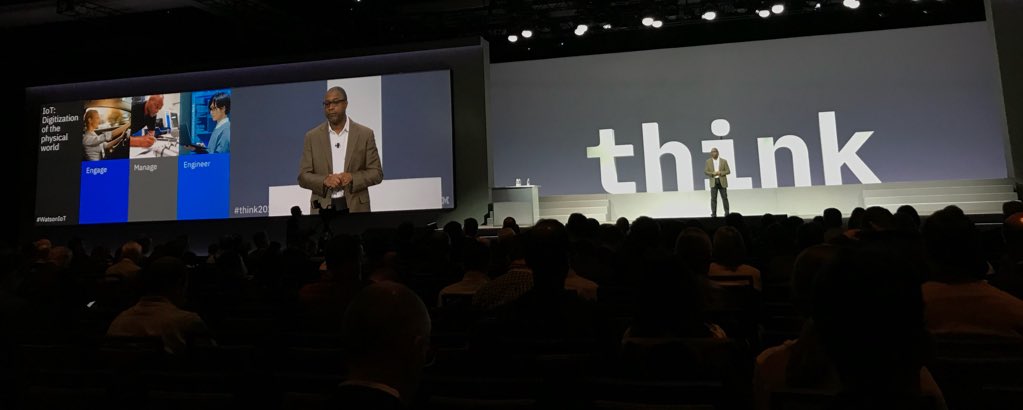 ChrisJBooker's tweet photo. Great examples of #IOT #digitising the physical #world with #jaguar #jlr #abb #iftt #harmann and #KarimYusaf #sensors are everywhere #what’s-your use case? #WatsonIoT #think2018 #DeeperThanBlue1 https://t.co/ogRjSGCFHe