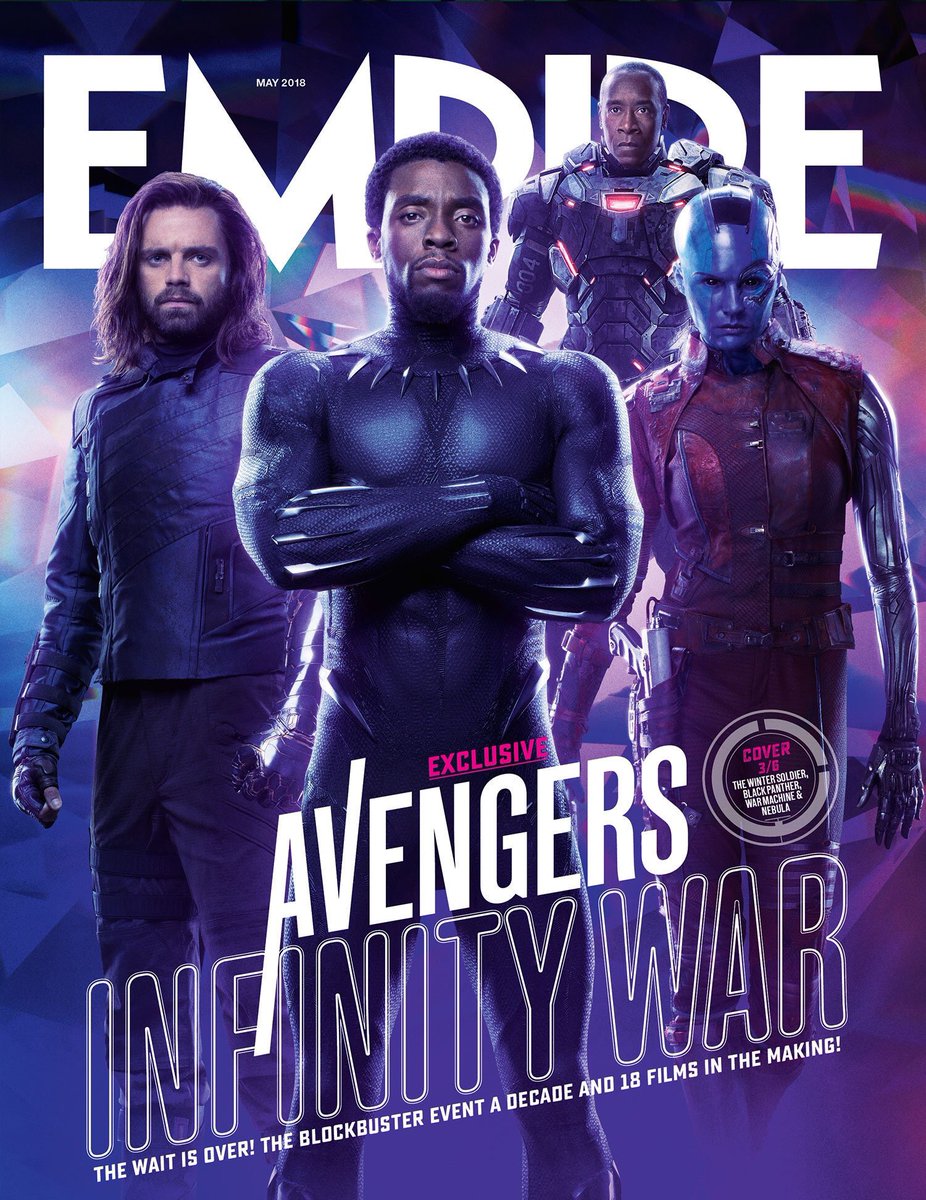 MarveIFacts's tweet photo. New #AvengersInfinityWar covers for Empire Magazine (1/2) https://t.co/X3jZVlOhYN