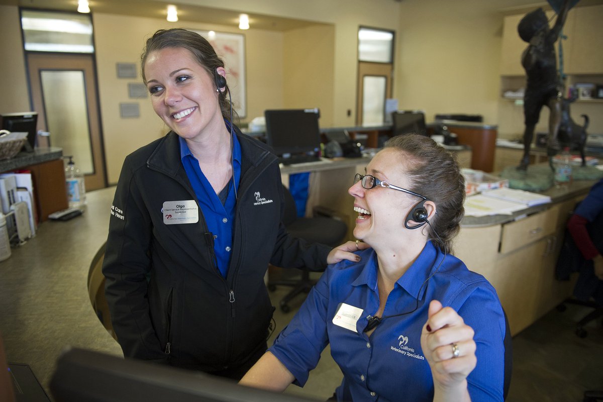 CalVetSpec's tweet image. Recognizing our fantastic Client Services Representatives who play a vital role in the care we provide. Organized, efficient, strong communicators, we appreciate the work they do!