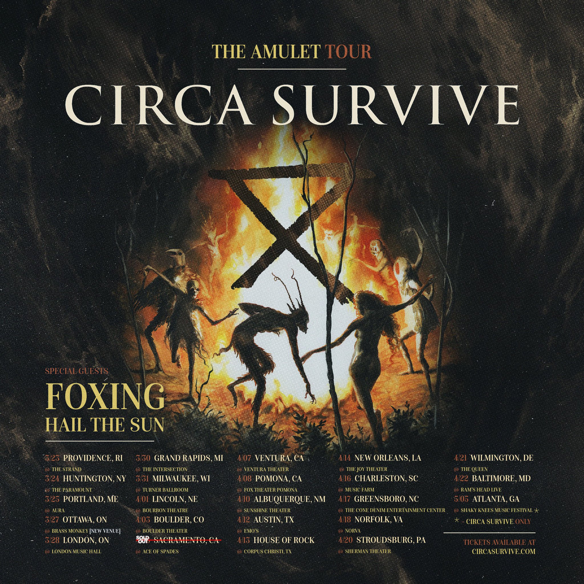 Circa Survive Kicks Off Tour with Legendary Providence, R.I. Performance