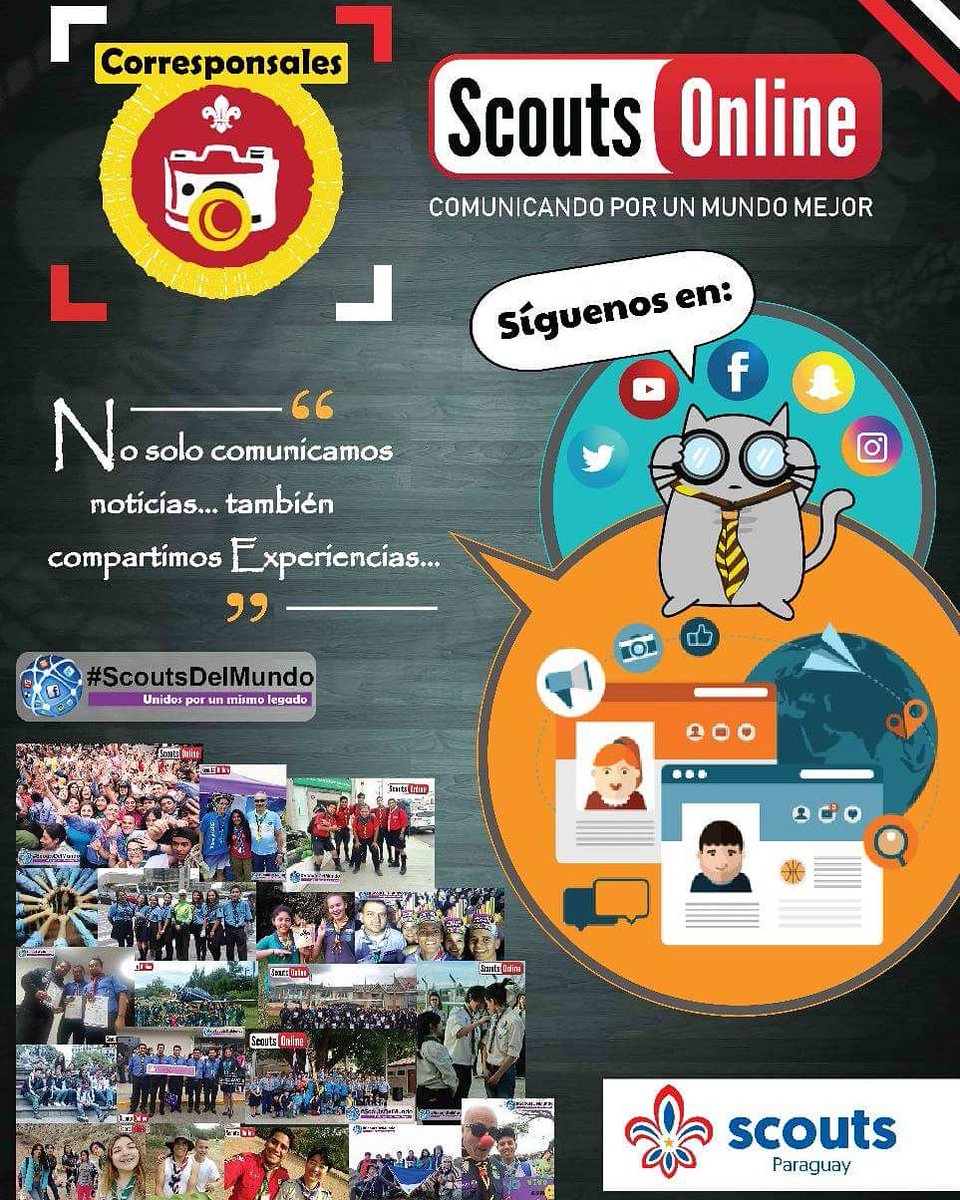OnlineScouts's tweet photo. #ScoutsOnline
Firma del Acuerdo de trabajo entre la Asociación Scouts de Paraguay y la Red ScoutsOnline, representados por la Sc. Gladys Zelaya como presidenta de la ASP y por Gabriel Mayeregger como Sub-Coordinador Nacional de Paraguay de SO.
#ScoutsDelMundo #Visión2023 https://t.co/8EAhELnQmX