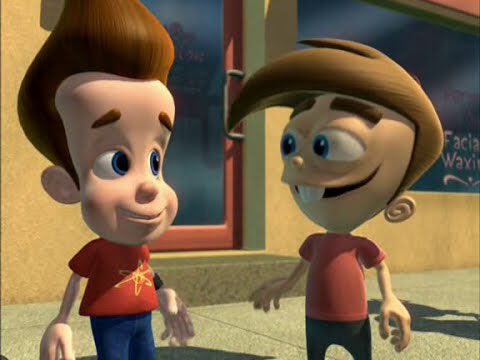 This is rude.  Look how Jimmy looks normal on Timmy's world.  But Timmy looks like a fish in Jimmy's world.