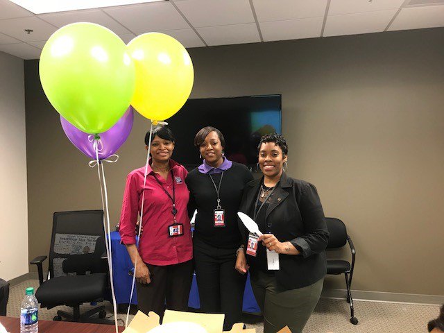 ConcessionsIntl's tweet photo. Three of our favorite ladies at Hartsfield are celebrating birthdays today!! Happy Birthday Selena, Wanda and Tiffaney!! Enjoy your special day!! #cintl https://t.co/O2OumvvHCz