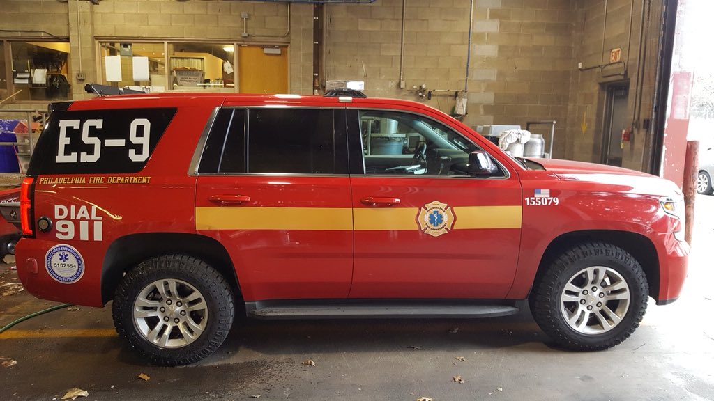 PFDTonySneidar's tweet photo. ES-9, one of our @PhillyFireDept #EMS supervisor vehicles, has been inspected and licensed as an #AdvancedLifeSupport squad allowing greater response capabilities and flexibility! #PFDstrongtogether #24x7x365 https://t.co/LvMhrN54FQ