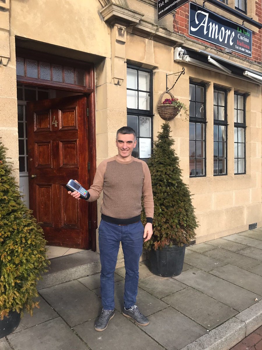 ModernWorldBus1's tweet photo. Absolutely brilliant for #MWBS to get this card machine installed today at Amore Restaurant St Ives! A wonderful restaurant and they have been a pleasure to work with from the beginning. https://t.co/LE4V8hoZIV