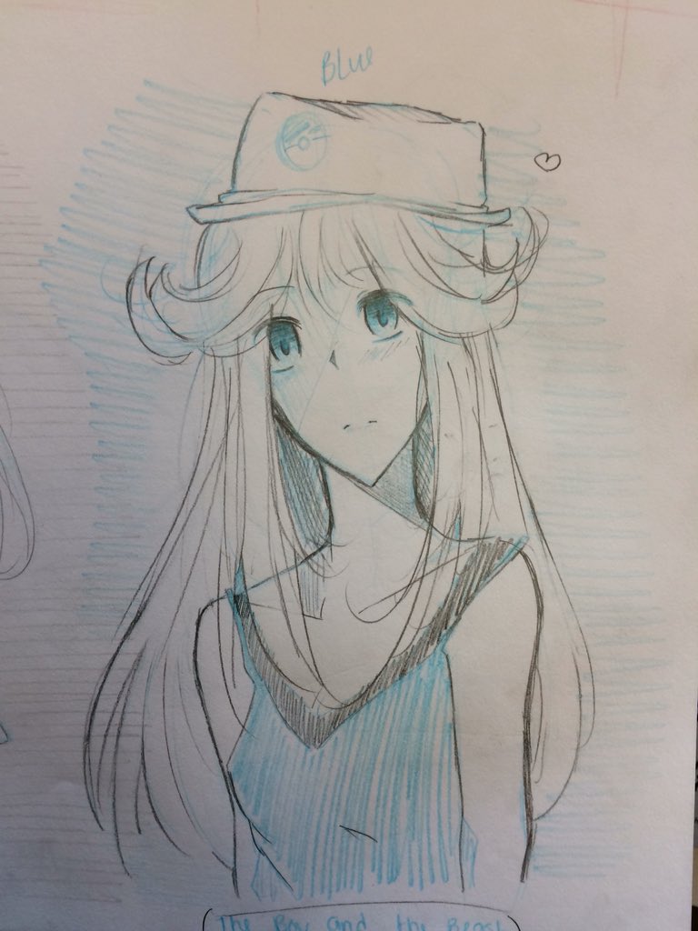 OmitOrigin's tweet image. ( Did a messy sketch of blue... )