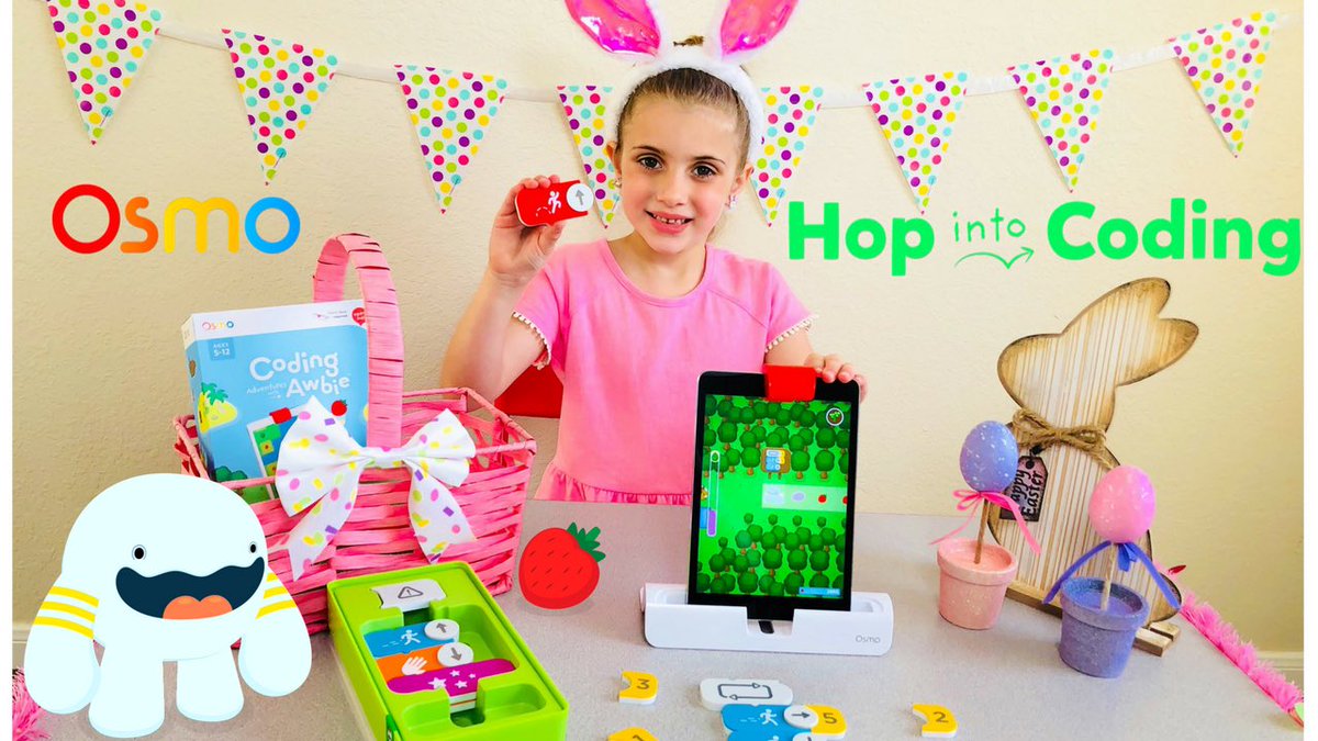 It’s the 1st Day of Spring! Hop into Coding with Coding Awbie by @PlayOsmo. So much fun & 30% OFF 3/20-3/29! Check out my new video where I learn how to code. #hopintocoding #codingawbie #playosmo #themagicofosmo

bit.ly/2FXQNCa