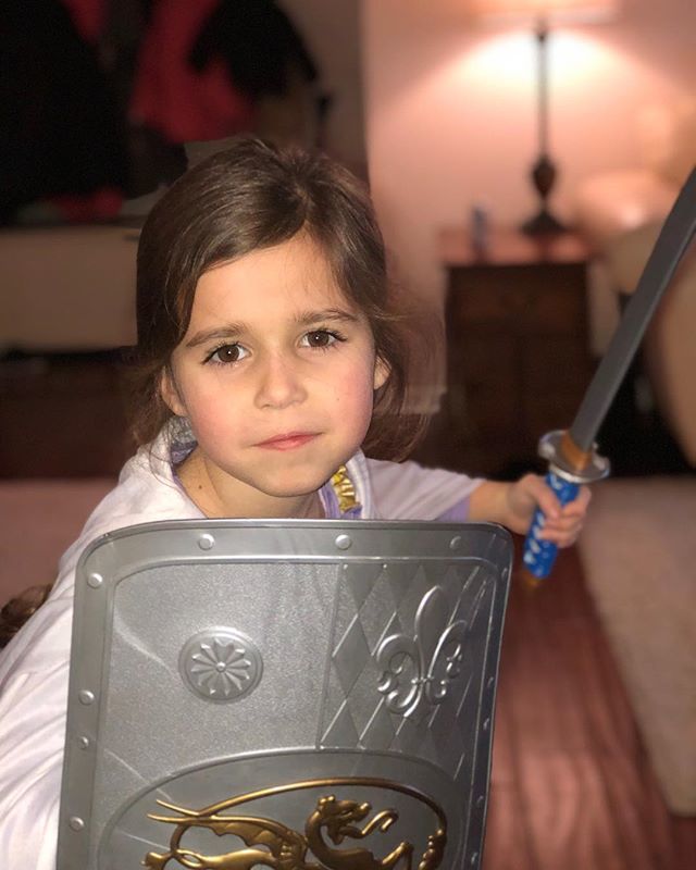 jeffhoenshell's tweet photo. Been saying it since she was born: “Though she be but little, she is fierce!” #warriorprincess #JacetheFace https://t.co/DzfEU9RcfO https://t.co/eybzQdnH6x