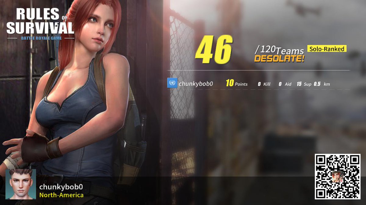 dartman2002's tweet image. #RulesofSurvival